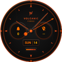 Volcanic Watch Face
