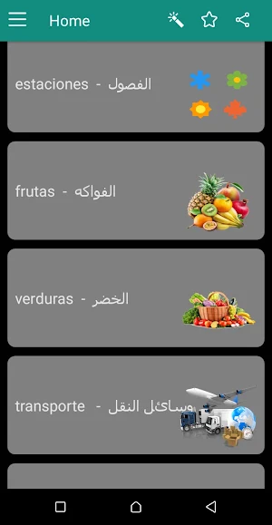 Learn spanish Screenshot 3