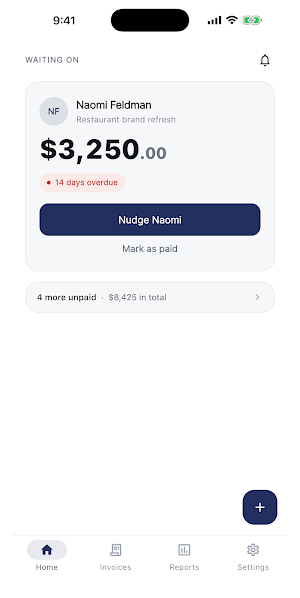 Invoice Nudger: Get Paid Screenshot 0