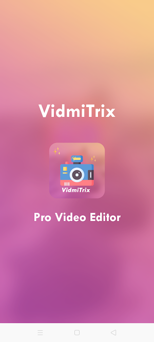 VidmiTrix - Pro Video Editor b Screenshot 0