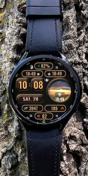 Digital Astra Watch face Screenshot 2