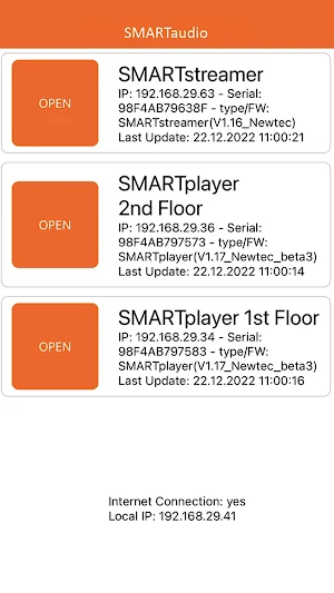 NewTec SMART Audio App Screenshot 0