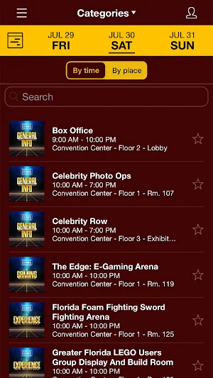 Tampa Bay Comic Convention Screenshot 2