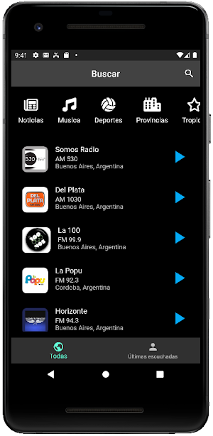 Radios de Argentina Screenshot 3