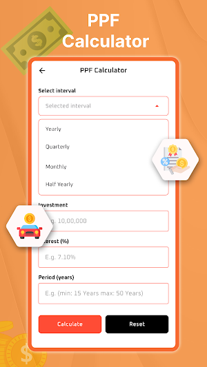 Easy Loan EMI Calculator Screenshot 1