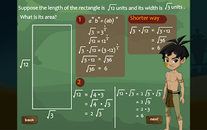 Multiplication of Radicals Screenshot 3