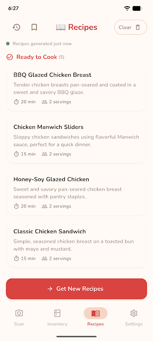 What's For Dinner? AI Recipes Screenshot 3