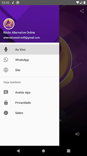 Rádio Alternative Online Screenshot 1