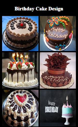 Birthday Cake Design Screenshot 1