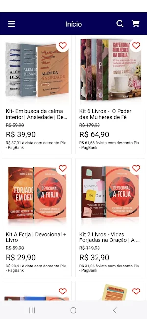 Livrarias Família Cristã APP Screenshot 0