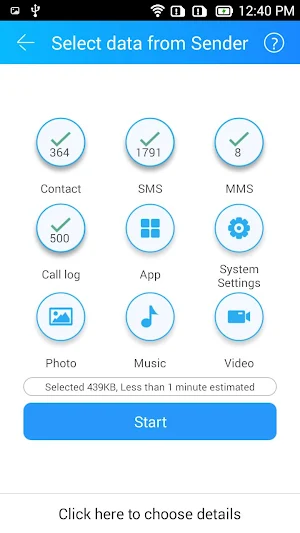 CLONEit - Transfer All Data Screenshot 2