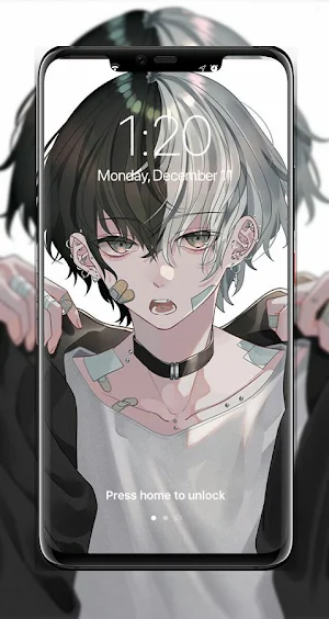 Hots Anime Boy Wallpaper Screenshot 1