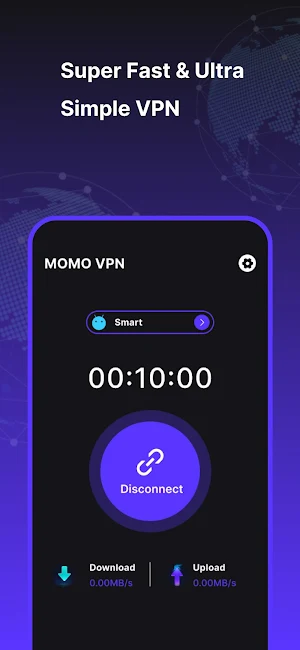 MOMO VPN：Secure&Fast Screenshot 2