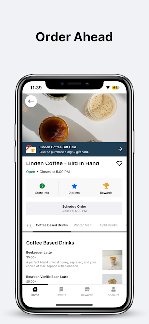 Linden Coffee Screenshot 0
