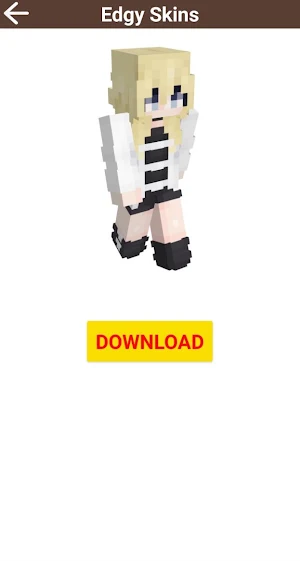 Edgy Skins For Minecraft Screenshot 3