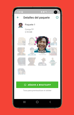 Stickers del Juego del Calamar Screenshot 2