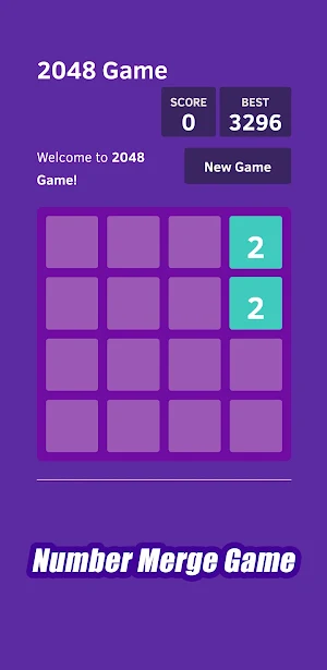 2048 - Casual Puzzle Game Screenshot 1