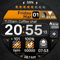 Digital Watch Face CRC090