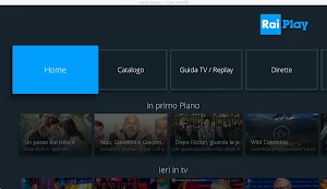 RaiPlay per Android TV Screenshot 0