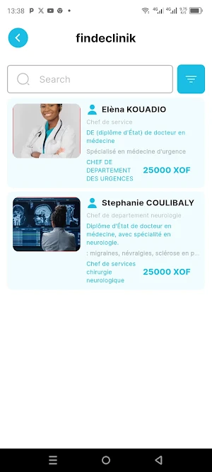 E-clinik Screenshot 2