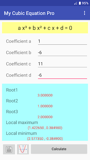 My Cubic Equation Pro Screenshot 0