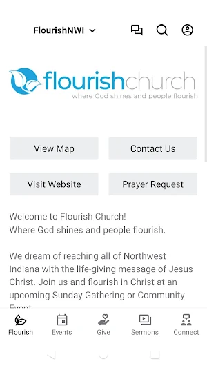 Flourish Church Screenshot 0