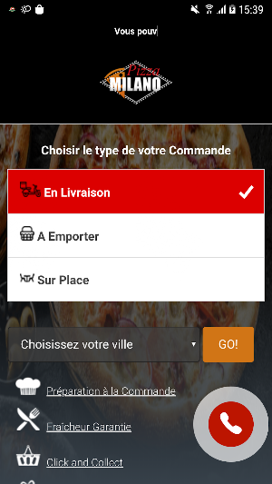 Milano Pizza Screenshot 0