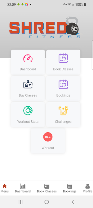 Shred512 Fitness Screenshot 0