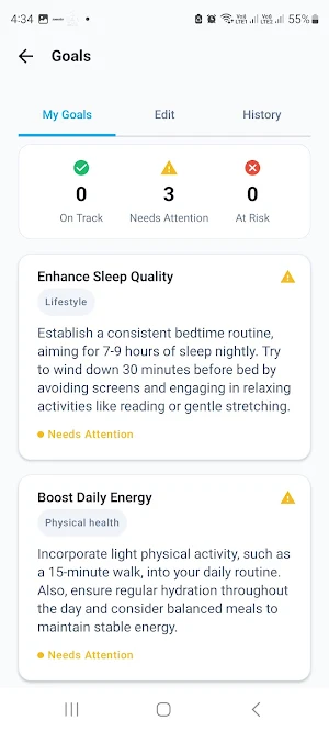 Savant Care Patient Portal Screenshot 2