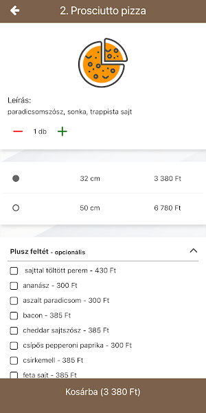 Bivaly Pizza Dabas Screenshot 2