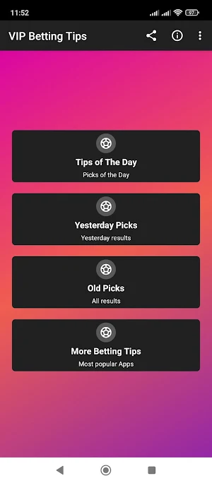 VIP Betting Tips Screenshot 0