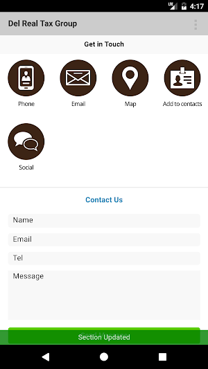 Del Real Tax Group Screenshot 3