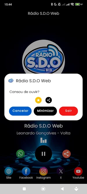 Rádio S.D.O Web Screenshot 2