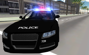 Police Car Drift 3D Screenshot 0