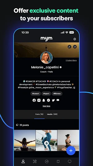 MYM for Creators Screenshot 1