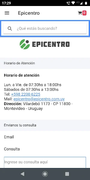 Epicentro Importador Uruguay Screenshot 0
