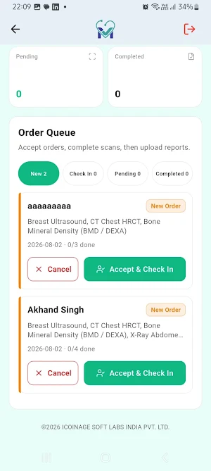 MedSahi Radiology Screenshot 0