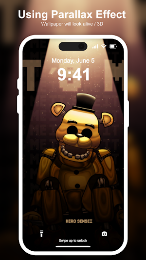 Freddy Fazbear HD Wallpaper Screenshot 1