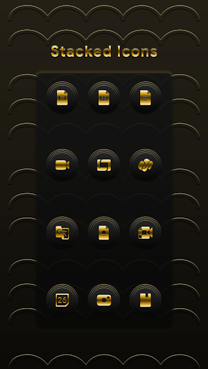 Stacked Gold Icons screenshot 7