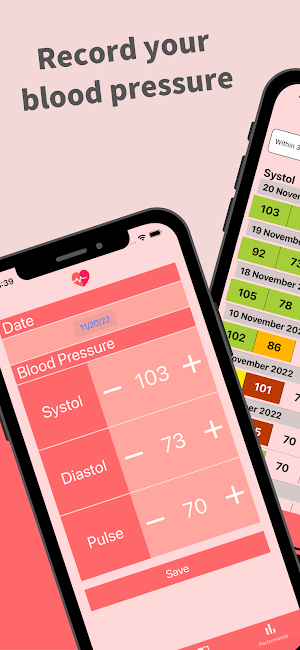 Blood Pressure Record Manager Screenshot 0