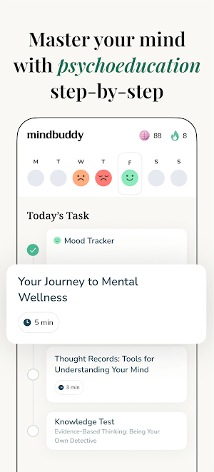 MindBuddy: Mood Journal & CBT Screenshot 2