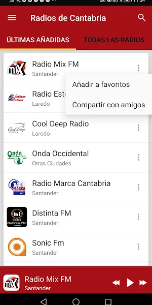 Radios de Cantabria - España Screenshot 1