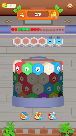 Coffee Pack: Hexa Sort Screenshot 2