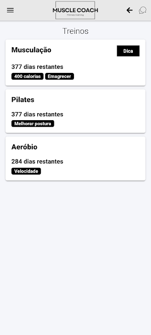 Muscle Coach Screenshot 1