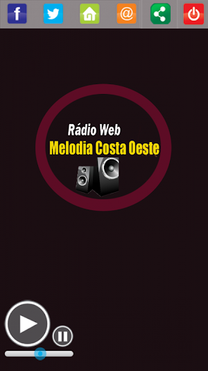 Web Rádio Melodia Costa Oeste Screenshot 0