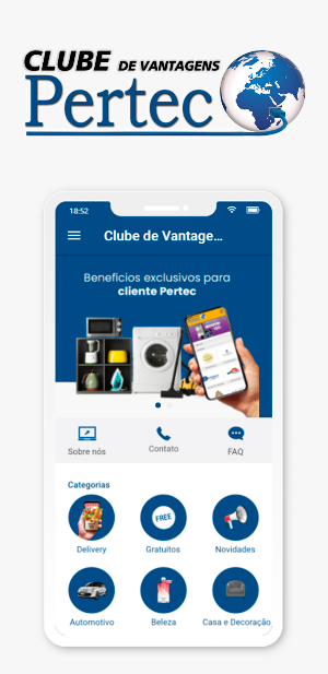 Clube de Vantagens Pertec Screenshot 1