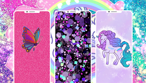 Glitter Sparkling Wallpaper HD Screenshot 0