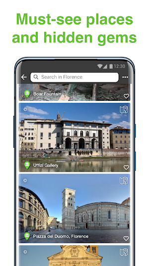 Florence SmartGuide - Audio Guide & Offline Maps Screenshot 2