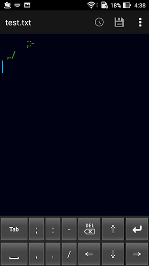 Tab keyboard Screenshot 3