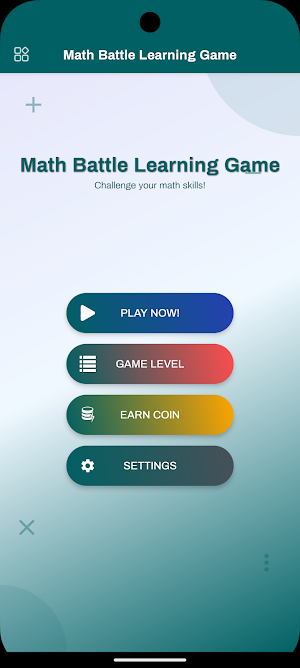 Math Battle Learning Game Screenshot 1